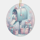 Pastel Kerst Ornament Mailbox en geschenken 3 (Links)