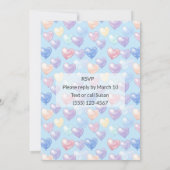 Pastel Kids Birthday Invitation (Dos)