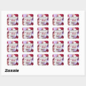 Pastel Kisses Love Candle Label Editable Template (Vel)
