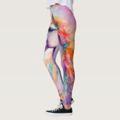 Pastel Kleur Eenhoorn Leggings (Links)