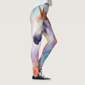Pastel Kleur Eenhoorn Leggings (Rechts)