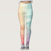 Pastel kleur leggings (Voorkant)