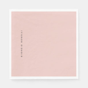 Pastel Kleur Minimalistische Persoonlijke Moderne Servet