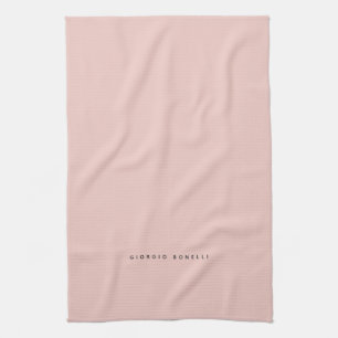 Pastel Kleur Minimalistische Persoonlijke Moderne Theedoek