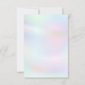 Pastel kleuren ananas bedankt (Achterkant)