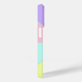 Pastel kleuren & paarse harten kloppen Case-Mate iPhone case (Achterkant / Rechts)