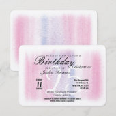 Pastel kleurenverloop kaart (Voorkant / Achterkant)