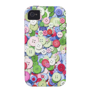 Pastel Knop Patroon iPhone 4 Hoesje