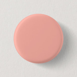 Pastel Koraalrif Effen kleur Klassiek Elegant Ronde Button 3,2 Cm