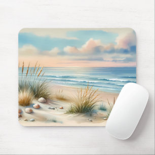 Pastel Kustduinen Aquarel Muismat