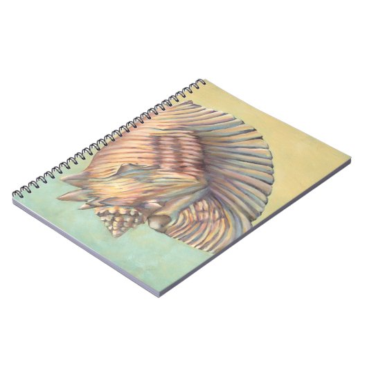 Pastel Large Conch Shell Notitieboek (Linkerzijde)