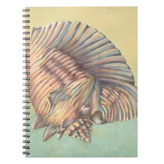 Pastel Large Conch Shell Notitieboek (Voorkant)