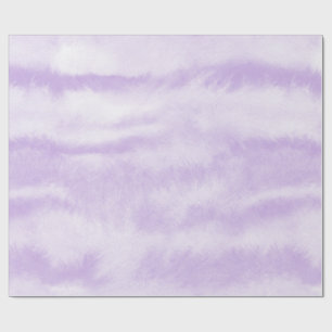 Pastel Lavendel Tie-Dye Watercolor Effect Cadeaupapier