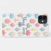 Pastel Leaves Case-Mate iPhone Case (Achterkant (horizontaal))
