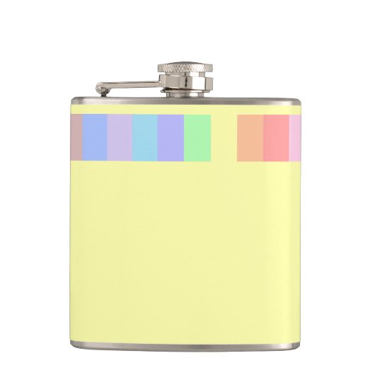 Pastel Lemon Yellow Heupfles (Voorkant)