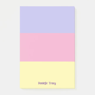 Pastel  Lente Kleuren Custom Post-it® Notes