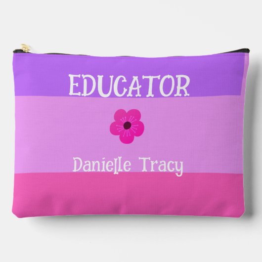 Pastel  Lente Kleuren Leraar Etui (Voorkant)