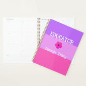 Pastel  Lente Kleuren Leraar Planner (Display)