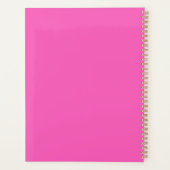 Pastel  Lente Kleuren Leraar Planner (Achterkant)