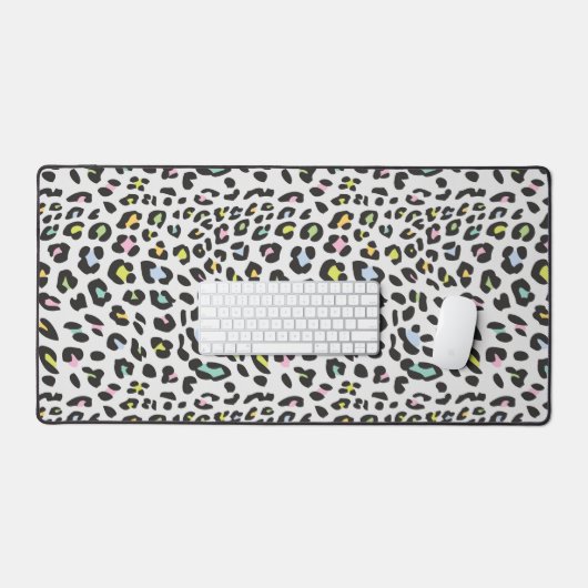 Pastel Leopard Spot Motif (Clavier et souris)