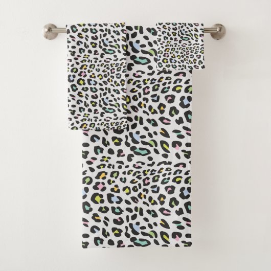 Pastel Leopard Spot Motif (En situation)