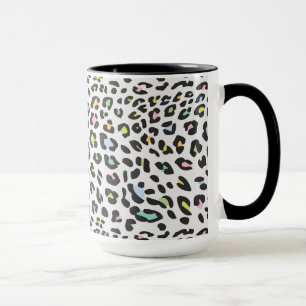 Pastel Leopard Spot Patroon Mok