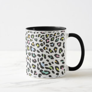 Pastel Leopard Spot Patroon Mok
