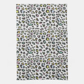 Pastel Leopard Spot Patroon Theedoek (Verticaal)