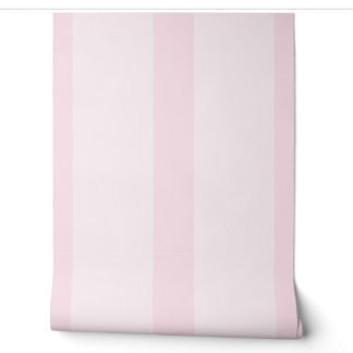 Pastel lichte roze tinten in strepen behang