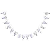 Pastel liefde vogels bruiloft driehoek bundeling v vlaggetjes (Alle)