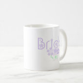 Pastel Lila Flowers Bride Koffiemok (Voorkant rechts)