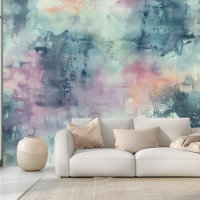 Pastel Limewash Abstracte Print