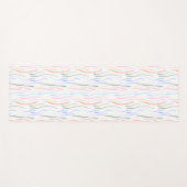 Pastel Lines Yoga mat- dubbelzijdig Yogamat (Voorkant (horizontaal))