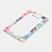 Pastel Lint Breeze Ballet Post-it® Notes (Schuin)