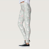 Pastel Llama Pattern Leggings (Links)
