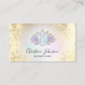 Pastel Lotus logo Visitekaartje (Voorkant)