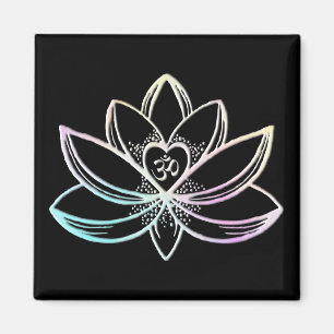 Pastel Lotus  Magneet