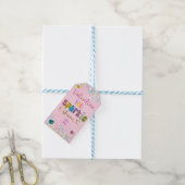 pastel lovertjes sequin jij fonkelt en straalt cadeaulabel (Met Touw)