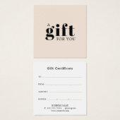 Pastel Lumière Élégant Minimal (Devant & derrière)