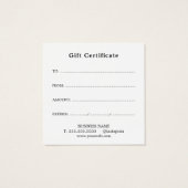 Pastel Lumière Élégant Minimal (Dos)