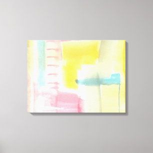 Pastel Luxe I Canvas Afdruk