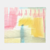 Pastel Luxe I Fleece Deken (Voorkant (Horizontaal))
