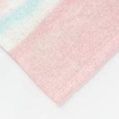 Pastel Luxe I Fleece Deken (Hoek)