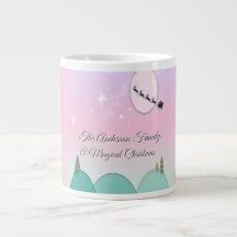Pastel Maanverlichte Kerst Drinker