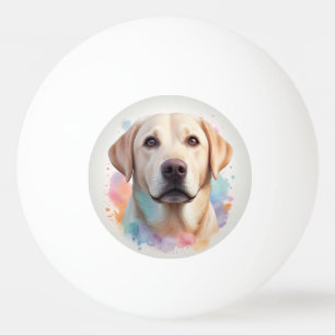Pastel Magical Labrador Retriever kunstwerk Pingpongballen