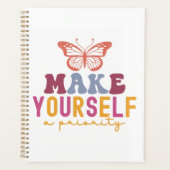 Pastel "Make Yourself a Priority" Self Care (Devant)