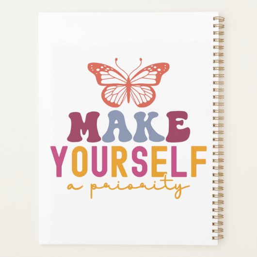 Pastel "Make Yourself a Priority" Self Care (Dos)