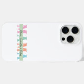 Pastel MAMA Gepersonaliseerde iPhone Case (Achterkant (horizontaal))