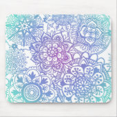 Pastel Mandala Pattern Mousepad Muismat (Voorkant)