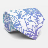 Pastel Mandala Pattern Stropdas (Opgerold)